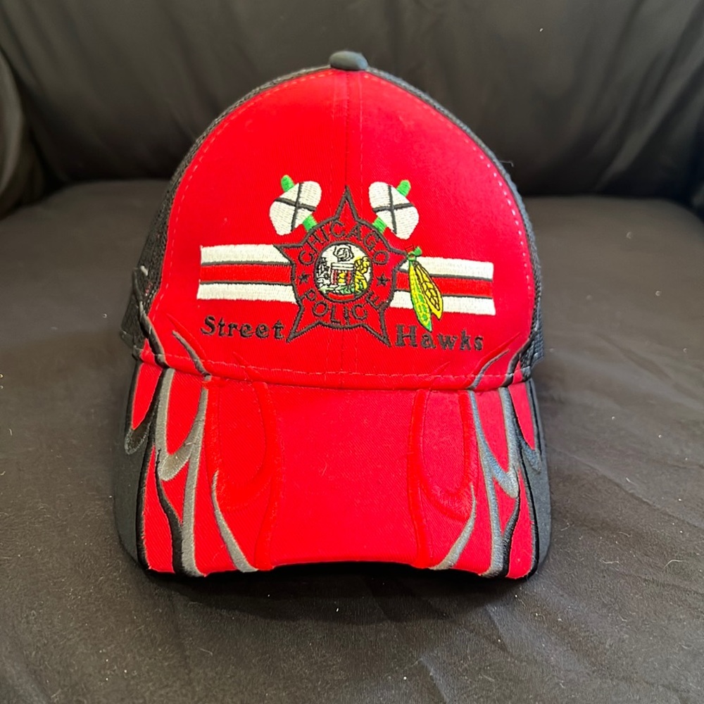 Chicago police Street hawks trucker hat.
